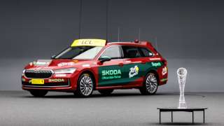 Škoda ponownie prowadzi peleton Tour de France