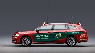 Škoda ponownie prowadzi peleton Tour de France