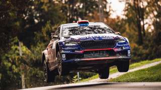 Miko Marczyk na podium Rajdowych Mistrzostw Europy