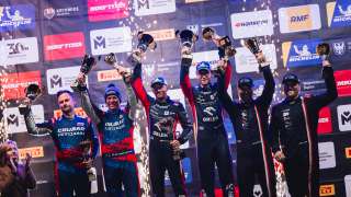 Miko Marczyk na podium Rajdowych Mistrzostw Europy