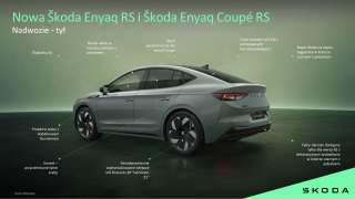 SUV czy Coupé? Škoda Enyaq RS debiutuje z pełnym cennikiem!