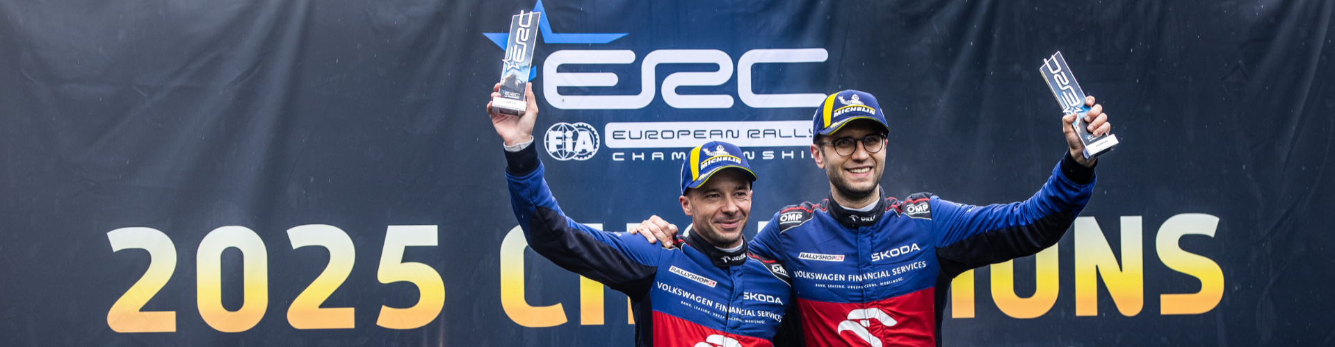 Miko Marczyk i Szymon Gospodarczyk rajdowymi mistrzami Europy