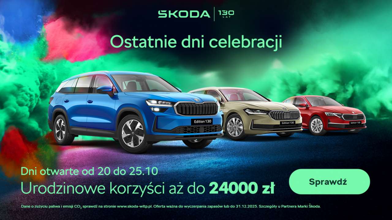 Škoda zaprasza do ostatnich dni celebracji 130-lecia marki