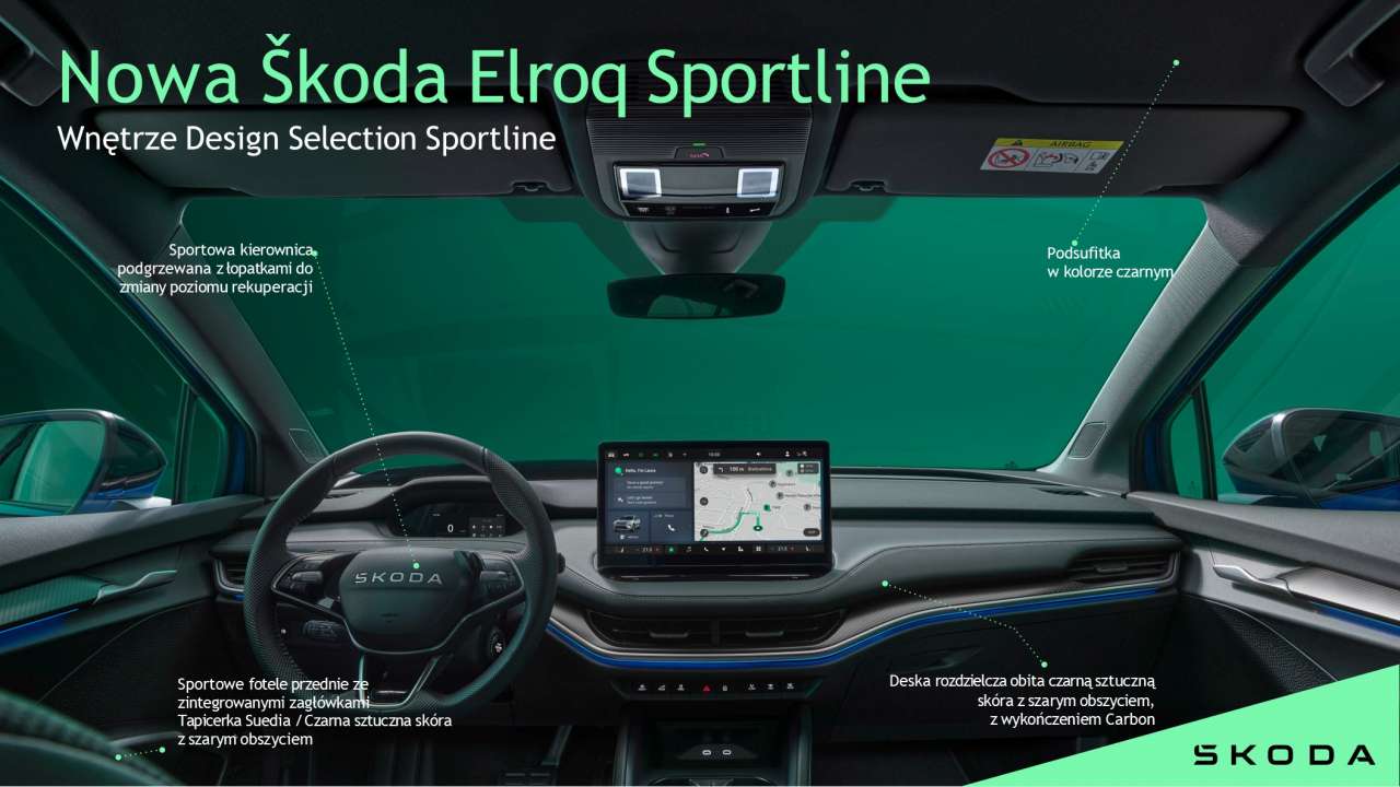 Škoda Elroq w wersji Sportline