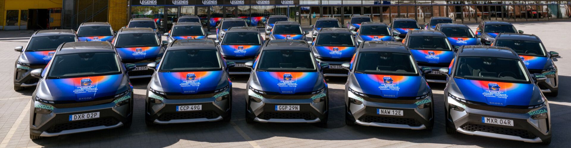 Premiera Nowego Enyaqa RS oraz Nowego Enyaqa RS Coupe już w piątek podczas Mistrzostw Świata w hokeju na lodzie