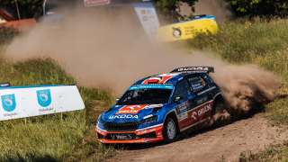 Miko Marczyk ponownie na podium Rajdu Polski!