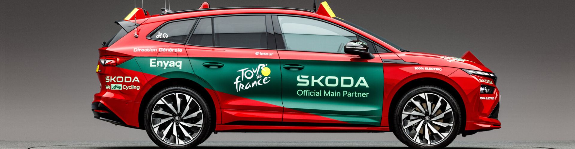 Škoda Auto po raz 22 partnerem wyścigu Tour de France