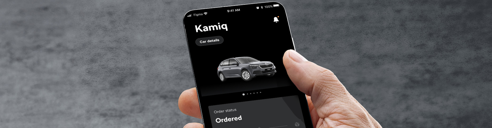 Z fabryki prosto do Ciebie dzięki funkcji Track&Explore – zobacz każdy krok podróży Twojego nowego auta w aplikacji MyŠkoda