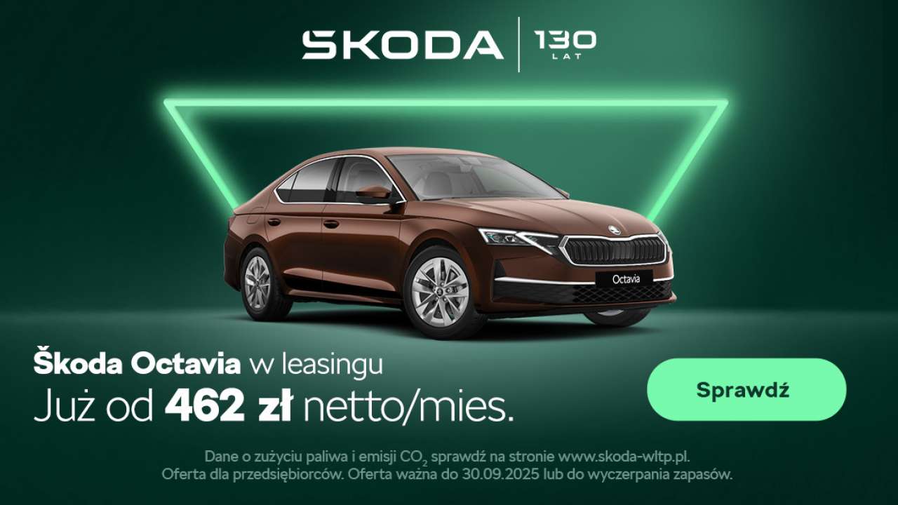 Atrakcyjne oferty leasingowe z okazji 130-lecia Skody