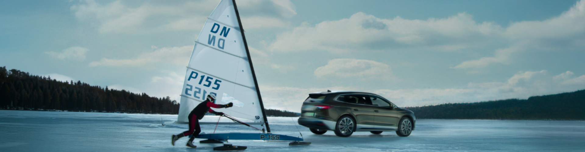 Koło Podbiegunowe. Miko Marczyk, Škoda Enyaq 4x4 i bojer. Czy sprostają ekstremalnemu wyzwaniu lodu?