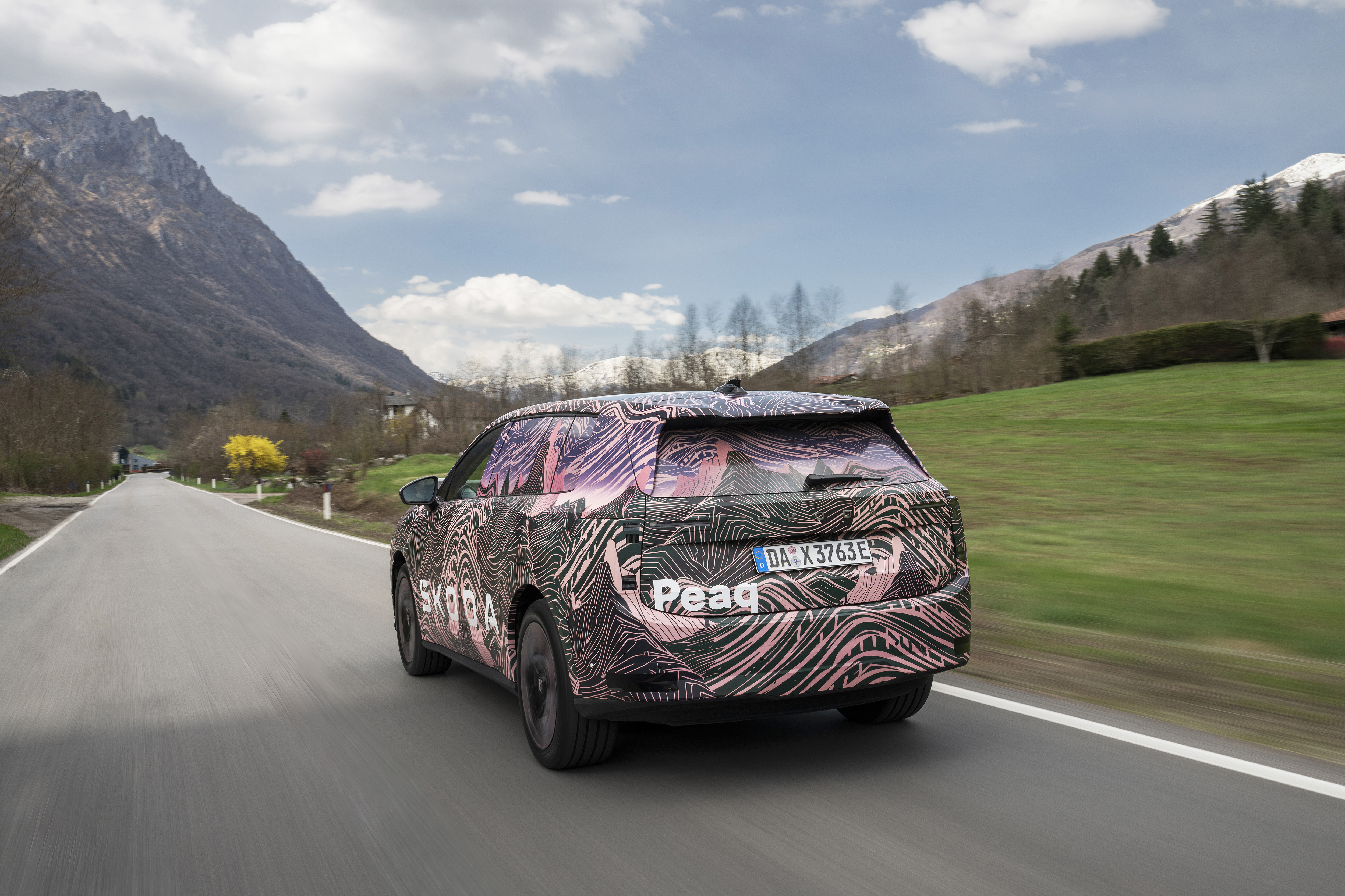 Nowa Škoda Peaq Covered Drive