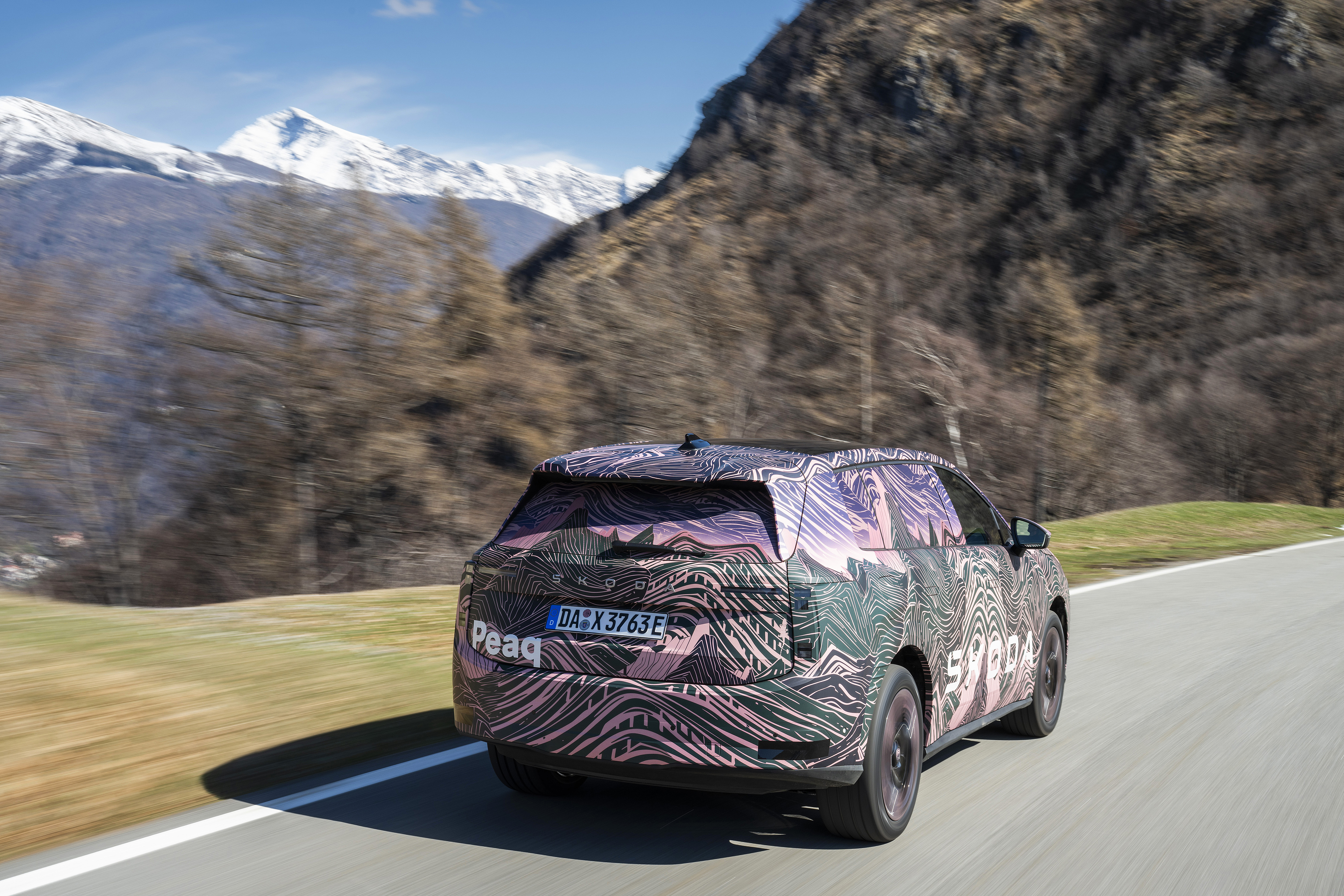 Nowa Škoda Peaq Covered Drive