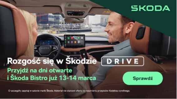 Rozgość się w Škodzie w specjalnej wersji Drive z korzyścią do 15 000 zł