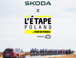 Škoda napędza kolarskie emocje i zostaje Partnerem Głównym i Motoryzacyjnym L’Étape Poland by Tour de France presented by Plusssz