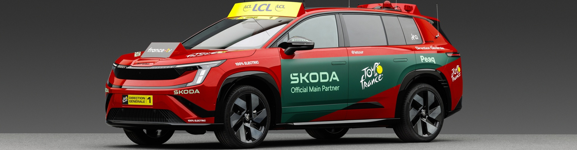 Škoda świętuje 23 lata w roli głównego partnera Tour de France.