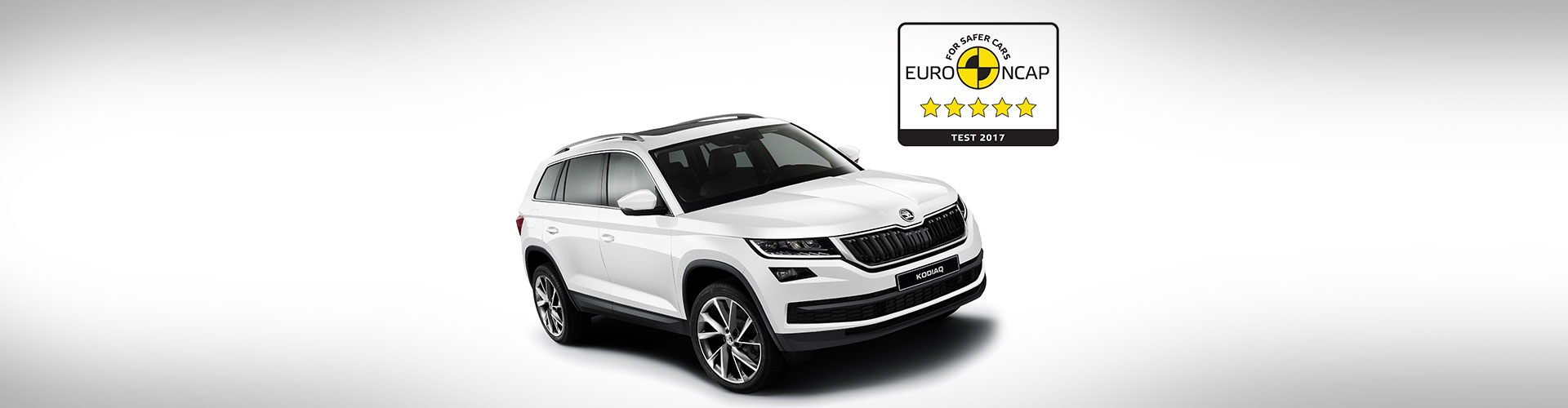 ŠKODA KODIAQ z pięcioma gwiazdkami w teście Euro NCAP