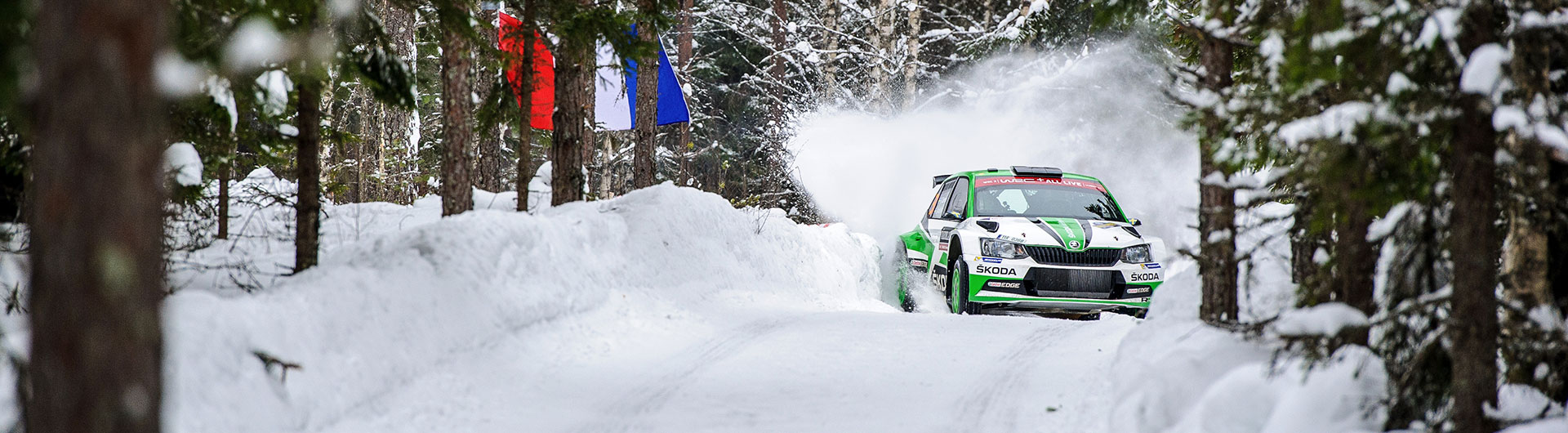 Rajd Szwecji: obie załogi ŠKODA Motorsport kończą zmagania na podium