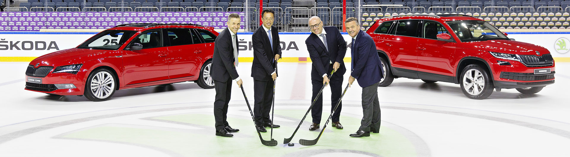 ŠKODA napędza Mistrzostwa Świata w Hokeju na Lodzie