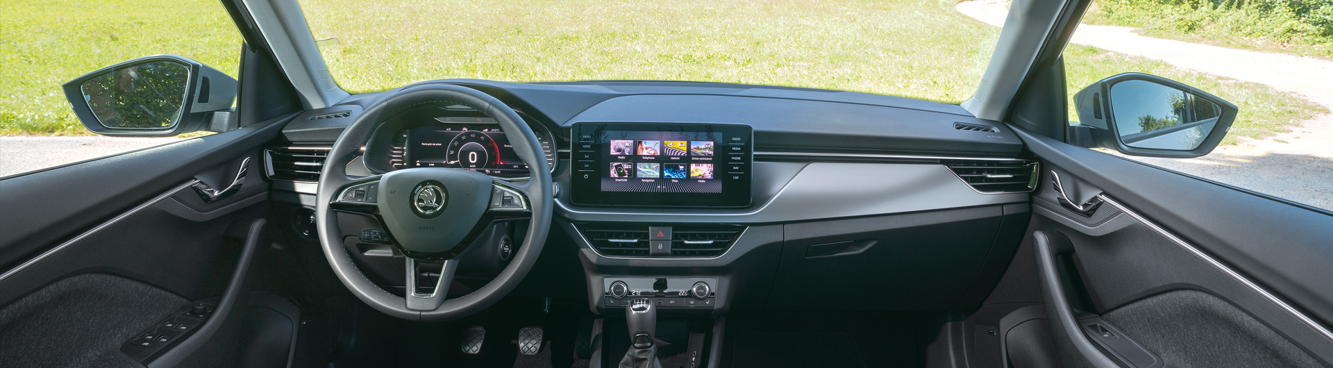ŠKODA KAMIQ oferuje najnowsze technologie multimedialne w segmencie SUV