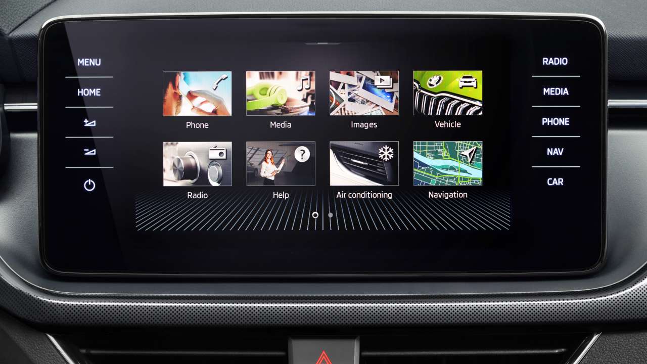 ŠKODA KAMIQ oferuje najnowsze technologie multimedialne w segmencie SUV