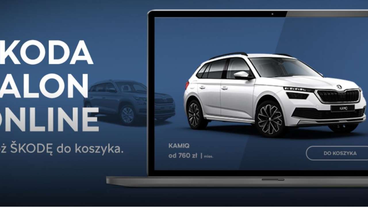 ŠKODA rozpoczęła kampanię promującą samochodowy Salon Online