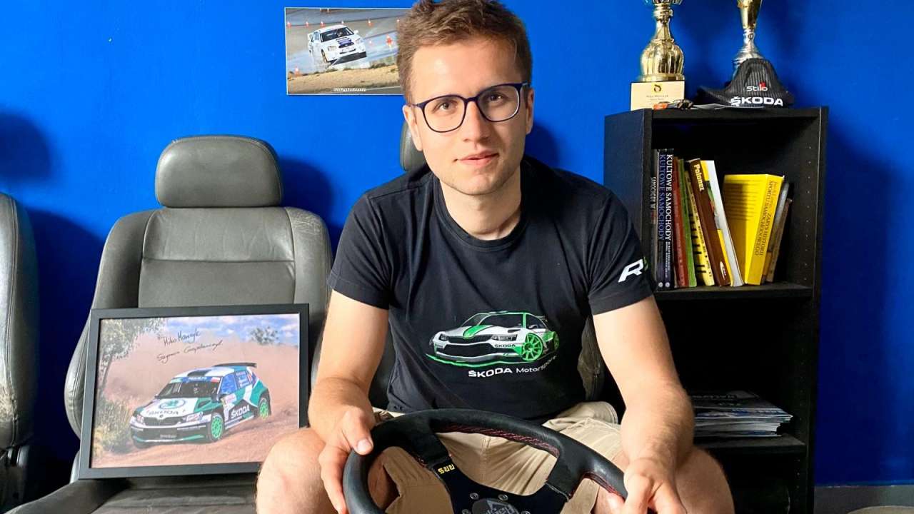 Miko Marczyk po raz drugi z rzędu ambasadorem wirtualnego rajdu ŠKODA Motorsport eChallenge