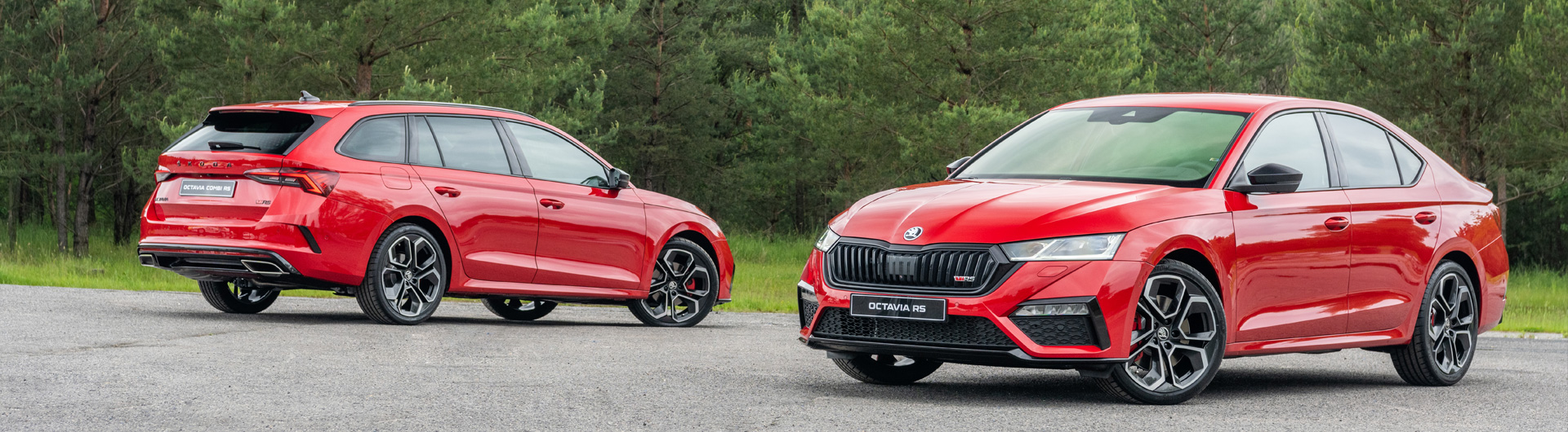 Nowa ŠKODA OCTAVIA RS: sportowe trio