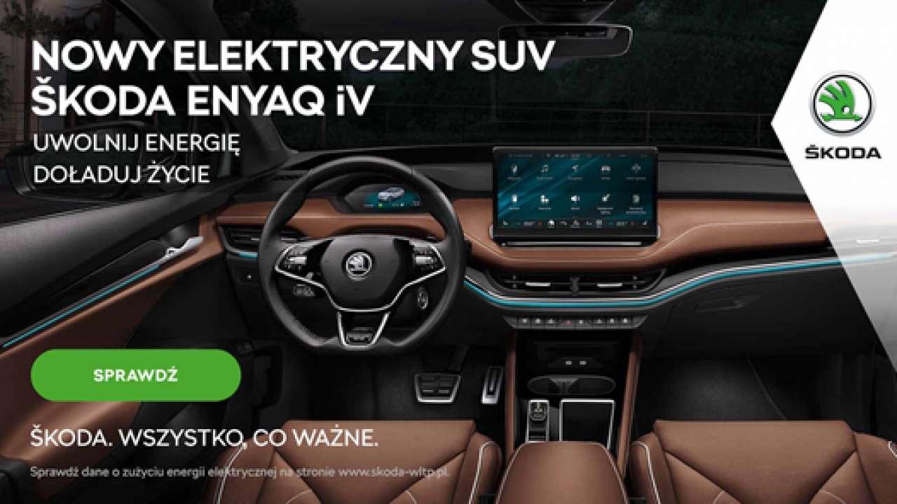 ŠKODA stawia na emocje w nowym spocie kampanii elektrycznego modelu ENYAQ iV