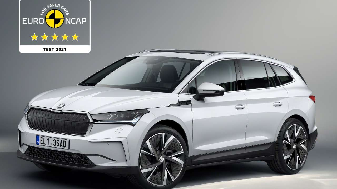 “Best-in-class Cars of 2021” organizacji Euro NCAP: elektryczny ENYAQ iV i nowa FABIA najbezpieczniejsze w swoich klasach