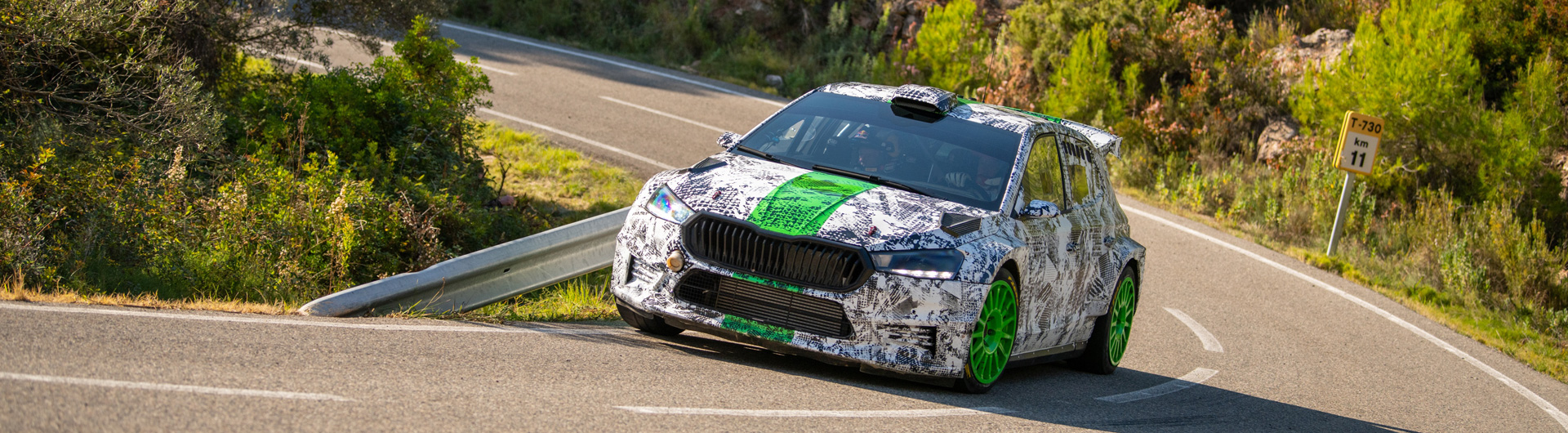 ŠKODA FABIA Rally2 nowej generacji czerpie z wyjątkowej aerodynamiki samochodu seryjnego