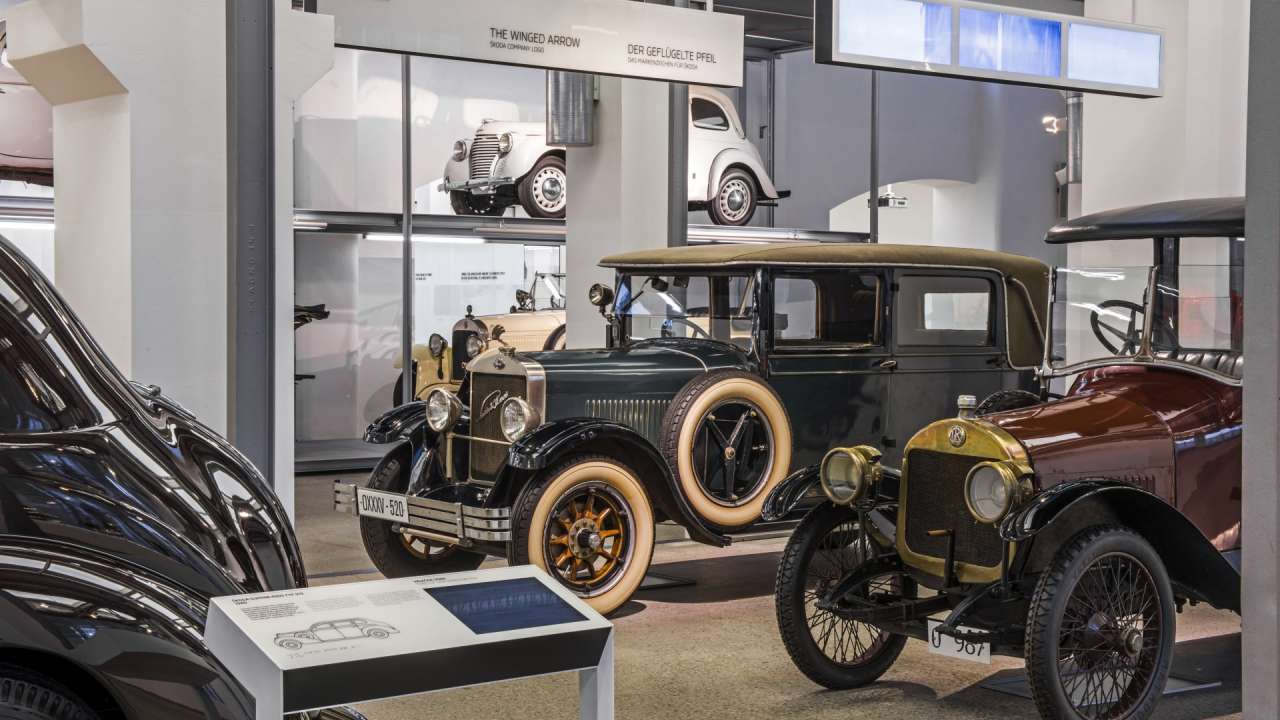 Wirtualne zwiedzanie Muzeum ŠKODY i rodzinnego domu Ferdynarda Porsche