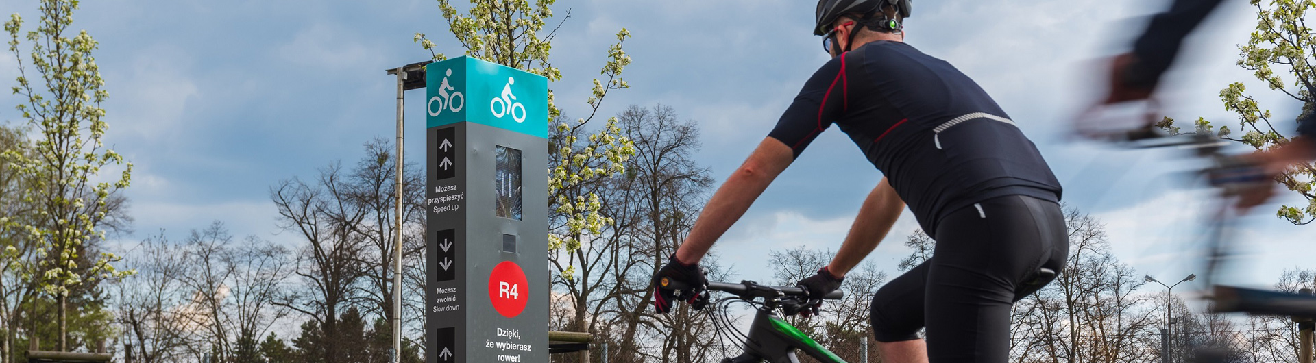 Totem rowerowy od ŠKODY, czyli interaktywny przewodnik dla rowerzystów