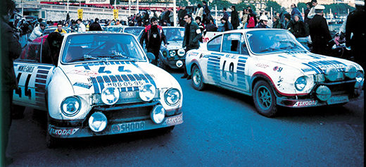 40 lat temu: podwójne zwycięstwo dla ŠKODY 130 RS na Rajdzie Monte Carlo