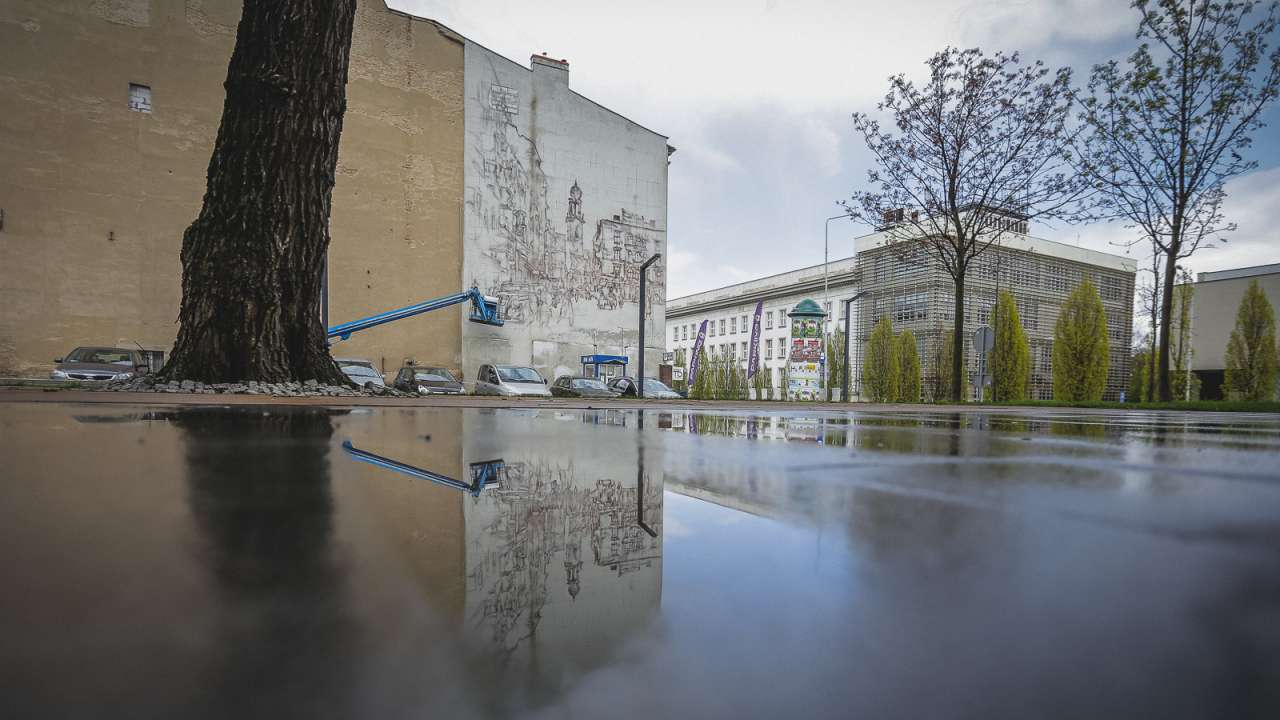 ŠKODA tworzy historię - tak powstawał mural w Poznaniu