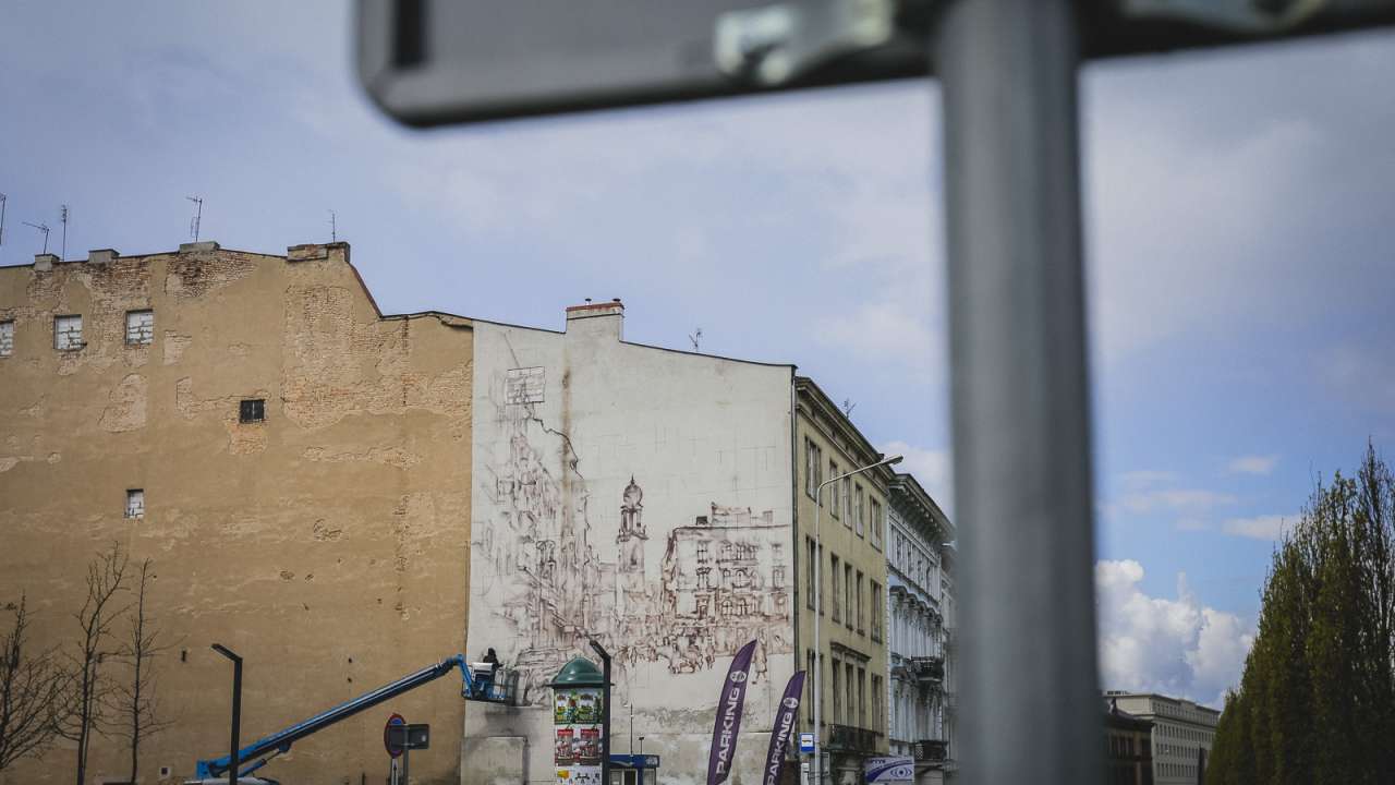 ŠKODA tworzy historię - tak powstawał mural w Poznaniu