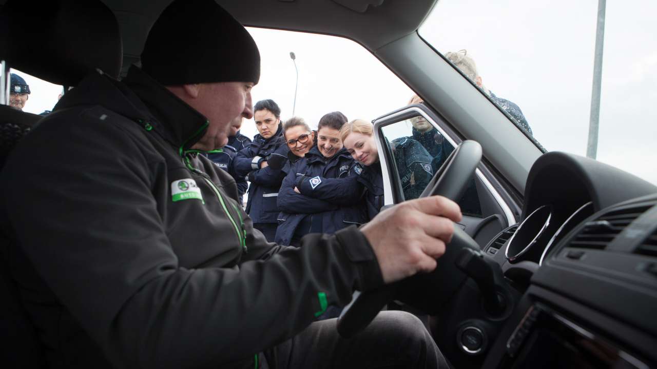 ŠKODA dla funkcjonariuszek Komendy Miejskiej Policji