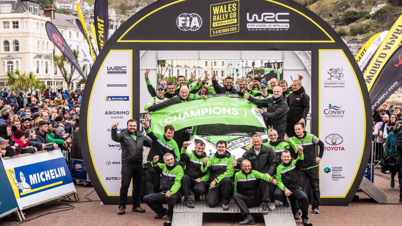 Rajd Wielkiej Brytanii: Kalle Rovanperä i Jonne Halttunen z mistrzowskim tytułem w kategorii WRC 2 Pro