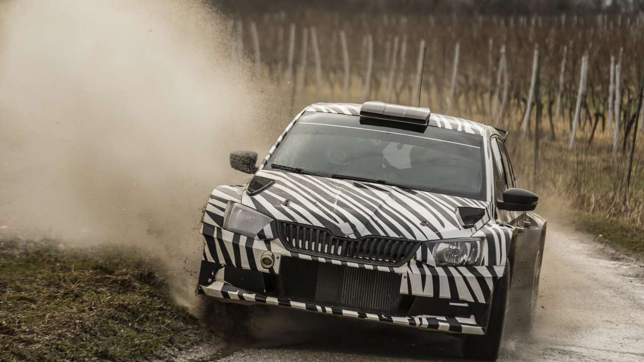 ŠKODA FABIA R5 - samochód testowy