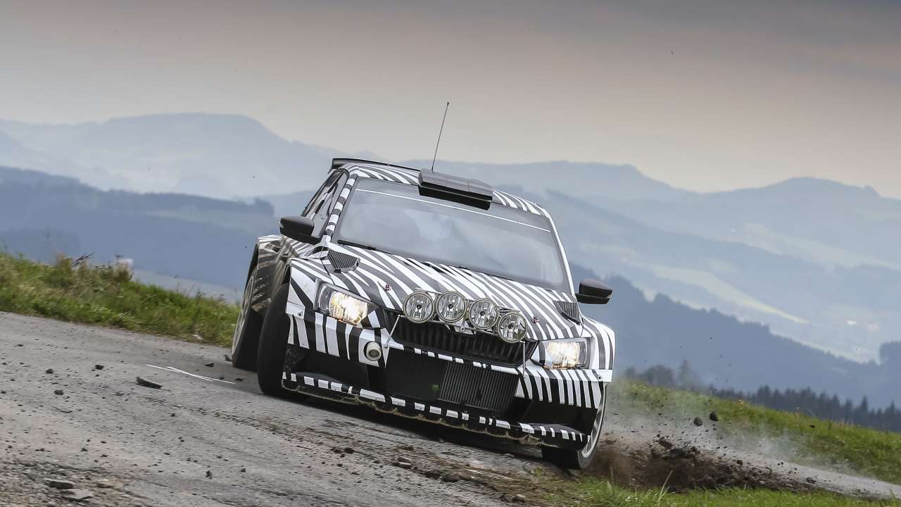 ŠKODA FABIA R5 - samochód testowy