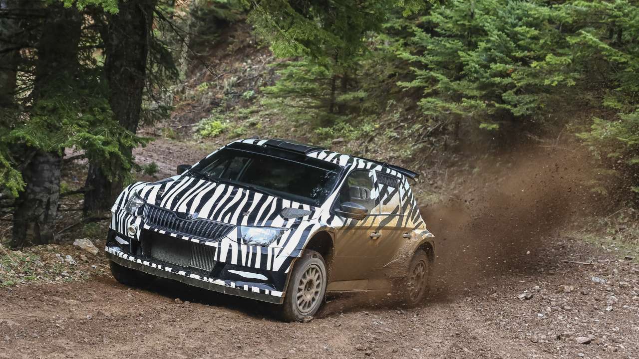 ŠKODA FABIA R5 - samochód testowy