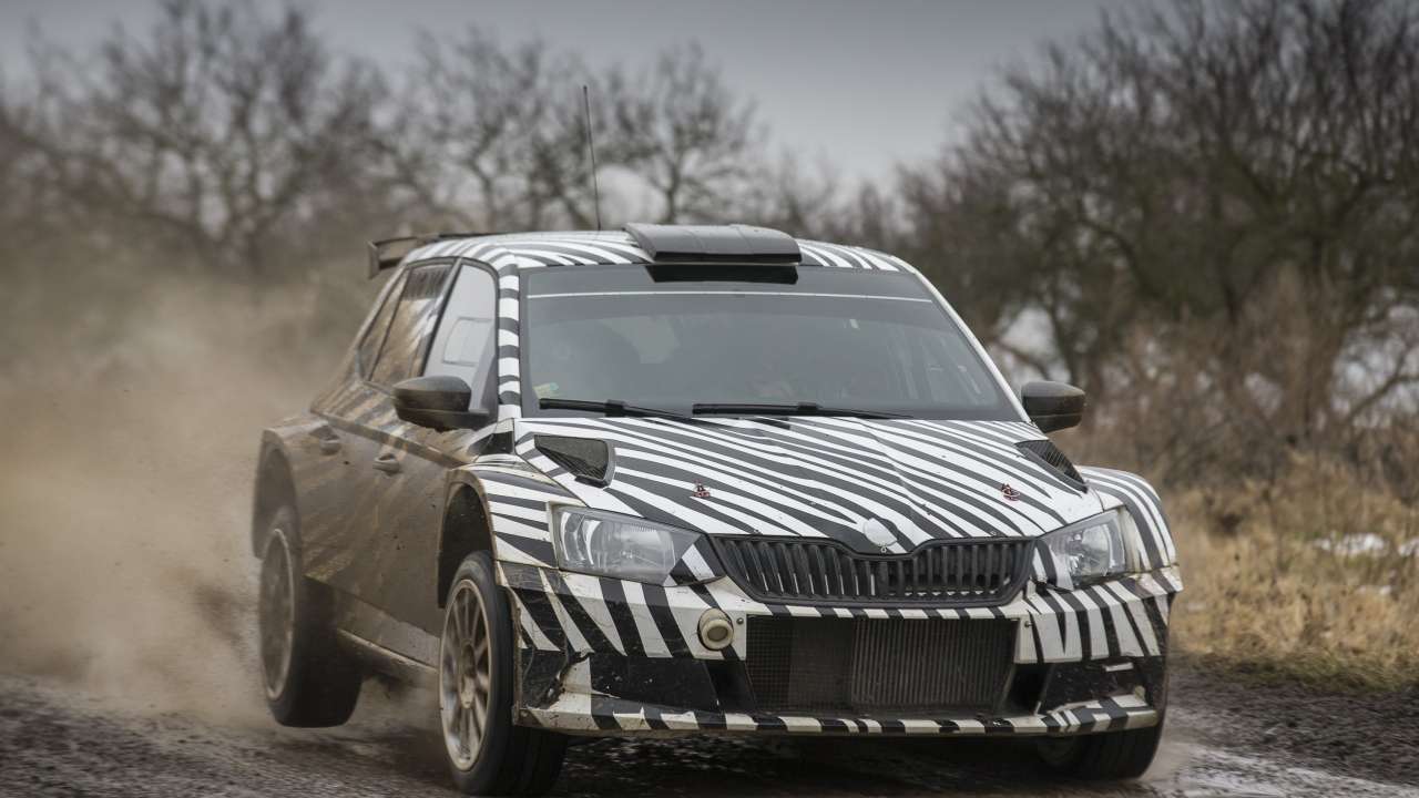 ŠKODA FABIA R5 - samochód testowy