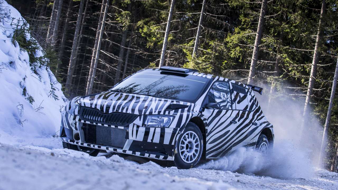 ŠKODA FABIA R5 - samochód testowy