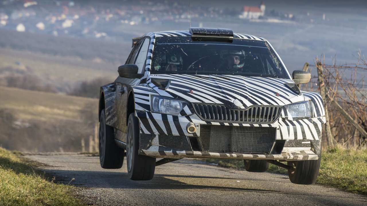 ŠKODA FABIA R5 - samochód testowy