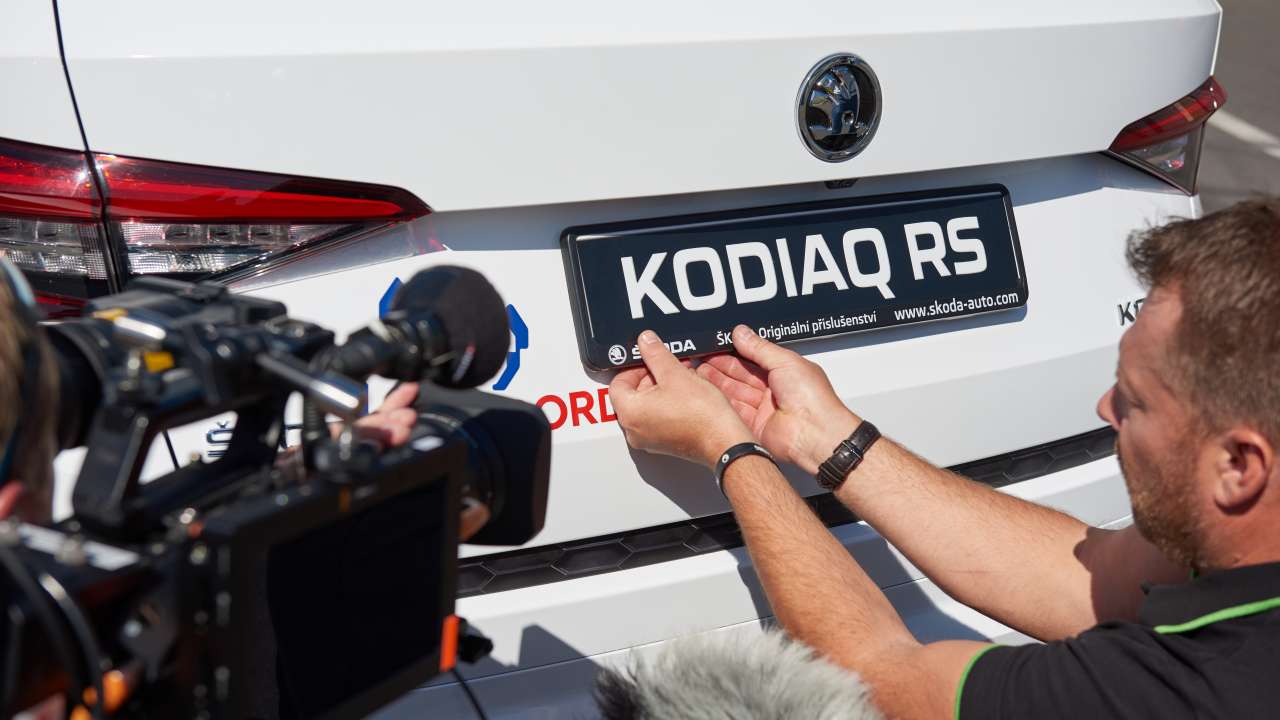 Nowa ŠKODA KODIAQ RS na Nürburgringu