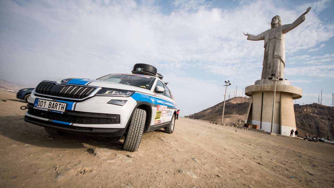 KODIAQ 4x4 jako pierwsza ŠKODA dojechał na metę Rajdu Dakar