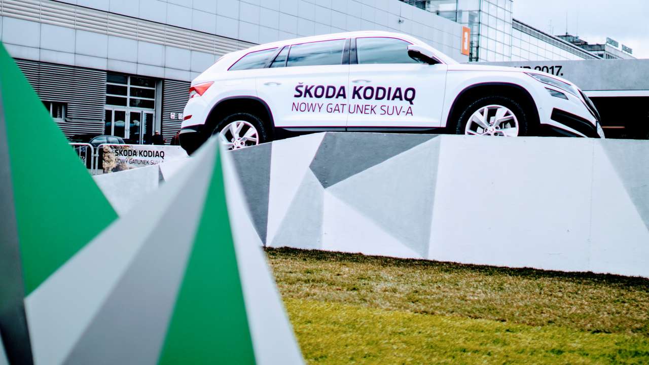 Tor KODIAQ– Poznań Motor Show 2017