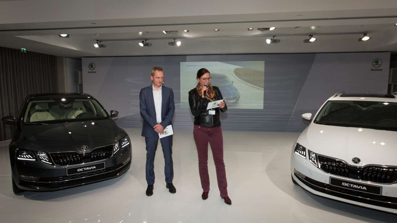 Dynamiczna prezentacja Nowej ŠKODY OCTAVIA - PORTO