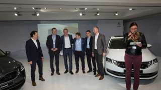Dynamiczna prezentacja Nowej ŠKODY OCTAVIA - PORTO