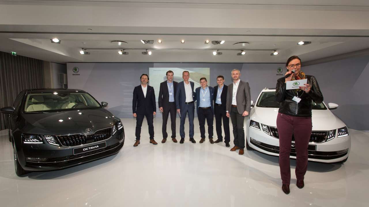 Dynamiczna prezentacja Nowej ŠKODY OCTAVIA - PORTO