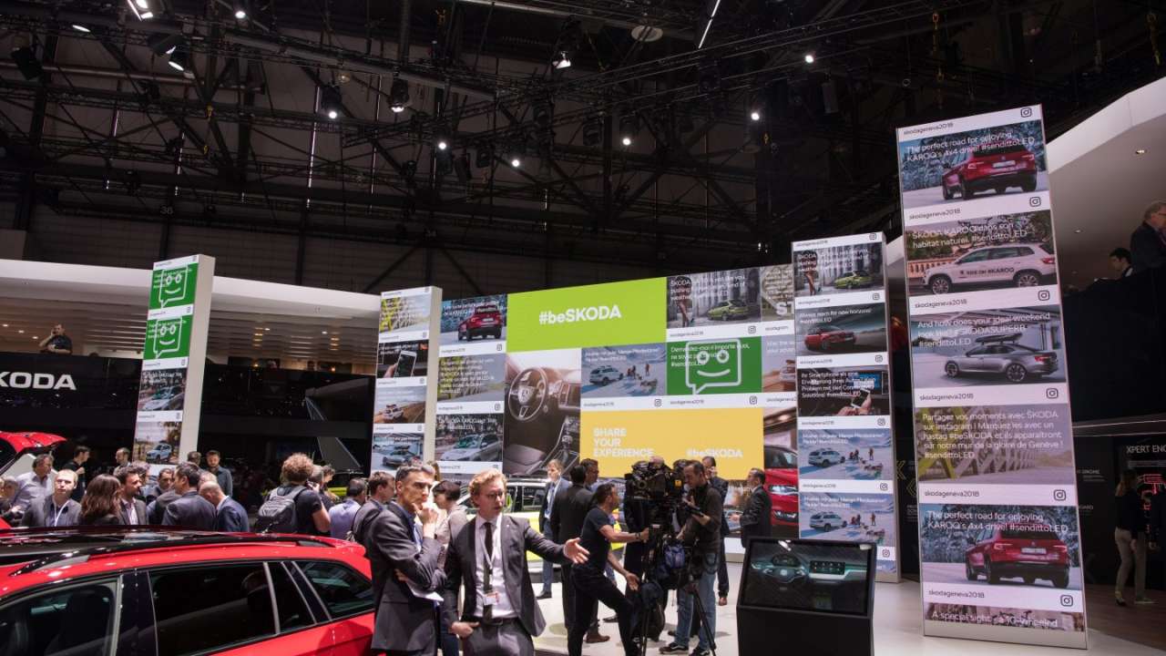 Stoisko ŠKODA Geneva  2018